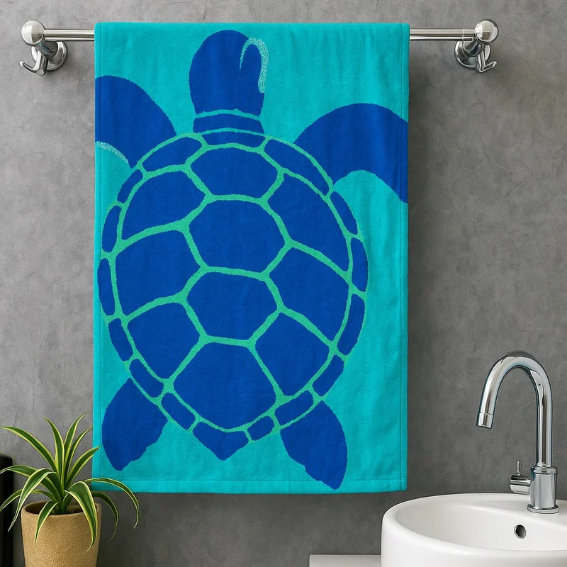 تامي منشفة حمام وشاطئ مصنوعة من قطن 100% للاستخدام في المنزل والجيم | ناعمة، فائقة الامتصاص وسريعة الجفاف | منشفة حمام كبيرة للرجال والنساء | قماش متين ولطيف على البشرة